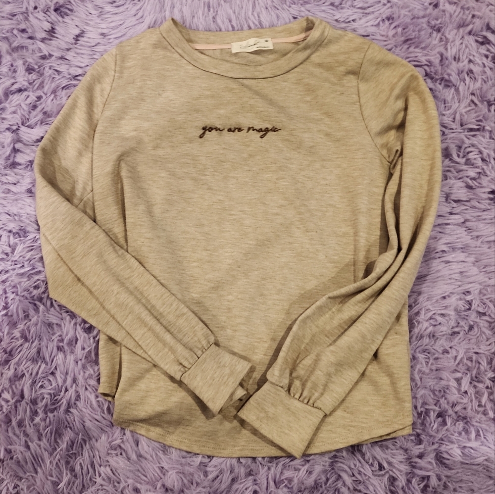 Gray Long Sleeve - You Are Magic